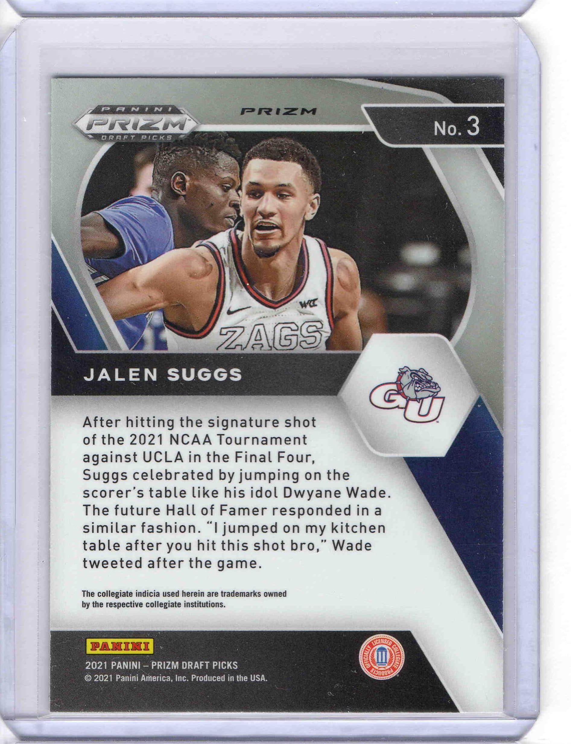 Amazon.com: 2021-22 Trading Card Prism Draft Picks Prisms Green #3